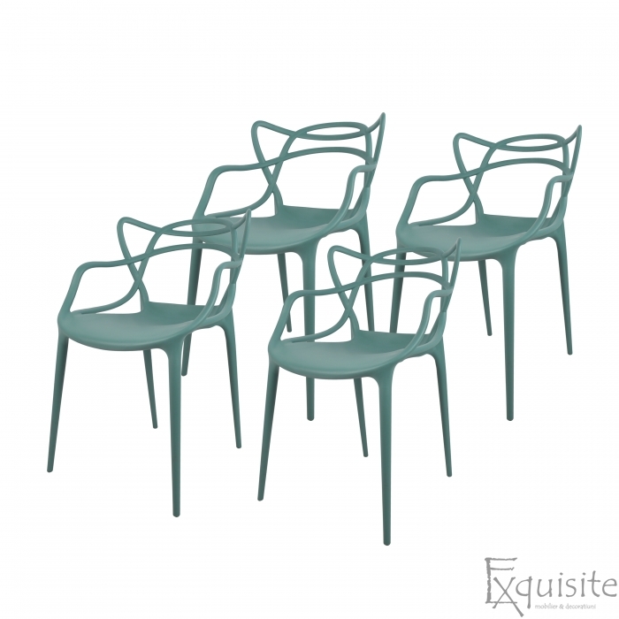 Scaun bucatarie, set 4 scaune, design Masters, galben7