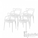 Scaun bucatarie, set 4 scaune, design Masters, galben8
