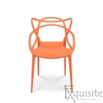 Scaun portocaliu pentru exterior si interior, design Masters0