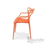 Scaun portocaliu pentru exterior si interior, design Masters2