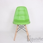 Scaun tapitat alb cu piele ecologica - Set 2 scaune2