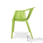 Scaun verde pentru exterior si interior, solid, model Luigi2