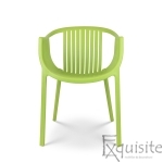 Scaune moderne pentru terasa, design Luigi - Set 4 scaune verzi1
